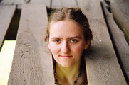 Ania Kiełbusiewicz, foto - Piotr Heliś, 2001 r.