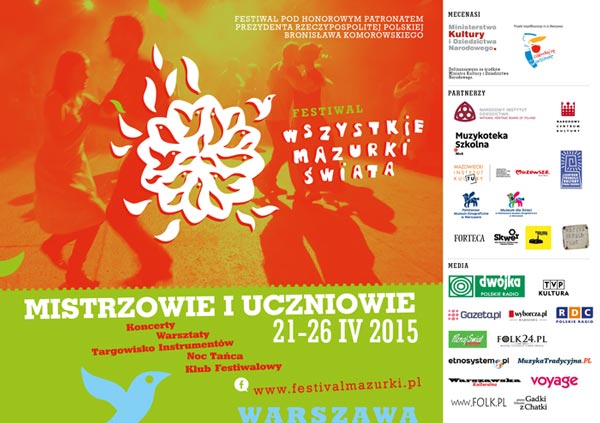 Festiwal Wszystkie Mazurki Świata 2015