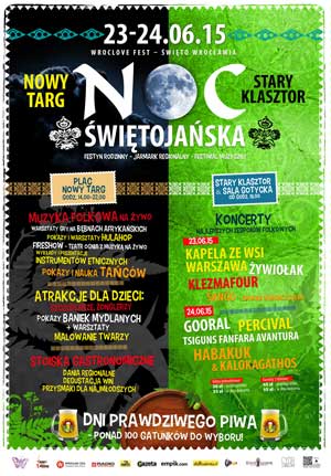 folkowa Noc Świętojańska we Wrocławiu (23-24 czerwca, Wrocław)