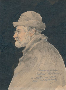 O. Kolberg, miniatura  T. Rybkowski, bez oprawy, ze zbiorów Polskiego Towarzystwa Ludoznawczego, za zgodą IMIT